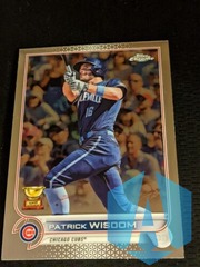 2022 Topps Chrome Base #198 Patrick Wisdom - Chicago Cubs